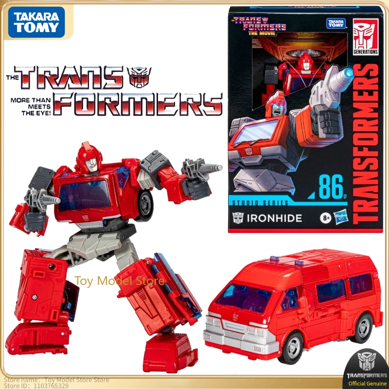 In Stock Takara Tomy Transformers SS Series SS-86 17 Ironhide Collectible Figures Action Figure Models Popular Holiday Toy Gifts