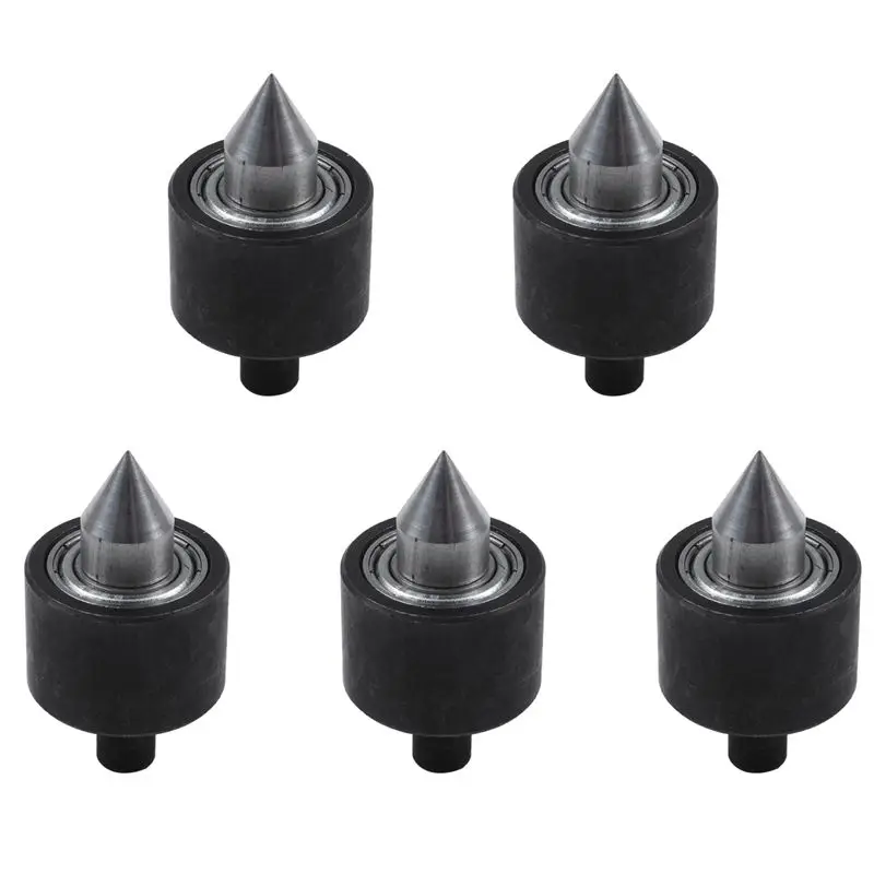 

【ORNAMENT】5X Вращающаяся центровочная головка для токарного станка, аксессуары для мини-токарных станков по дереву, для самостоятельной сборки