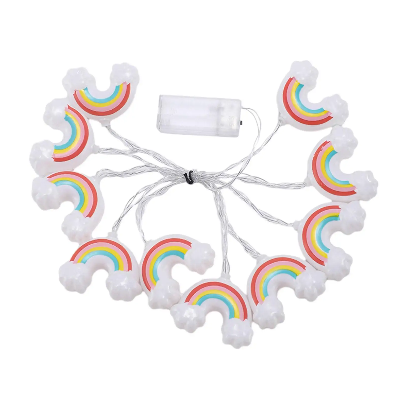 Rainbow String Light Practical Decorative Home Decor for Bedroom Patio Home