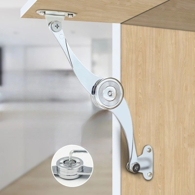 S Blade Mechanical Random Stop Support Rod S Blade Shape for Cabinet Wardrobe Strut Up Down Flip Door Any Stop Device