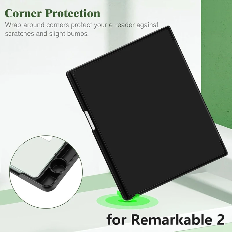 Foldable E-Book Reader Protective Case For Remarkable 2 Paper Tablet 10.3 Inches E-Reader Protector With Pen Holder