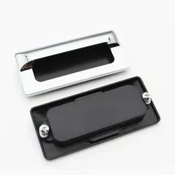 Zinc Alloy For Box Distribution Box Handles Invisible Concealed Handles For Cabinets And Drawers Sliding Door