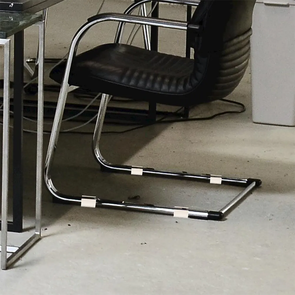 

6 Pcs Chair Leg Floor Protectors U Shaped Felt Material Non Slip Noise Reduction Furniture Protectors Durability Comfort