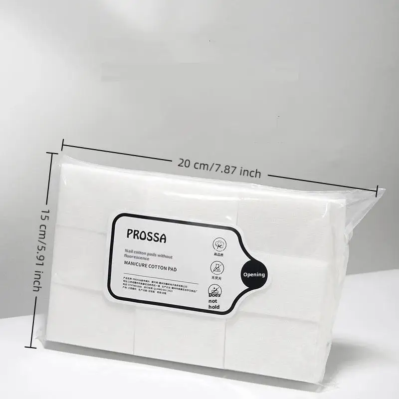 Nail Polish Remover Wipes Cotton Wipes Pads Lint Free Manicure Cleaner UV Gel Disposable Nail Removal Papers Cleansing Tool
