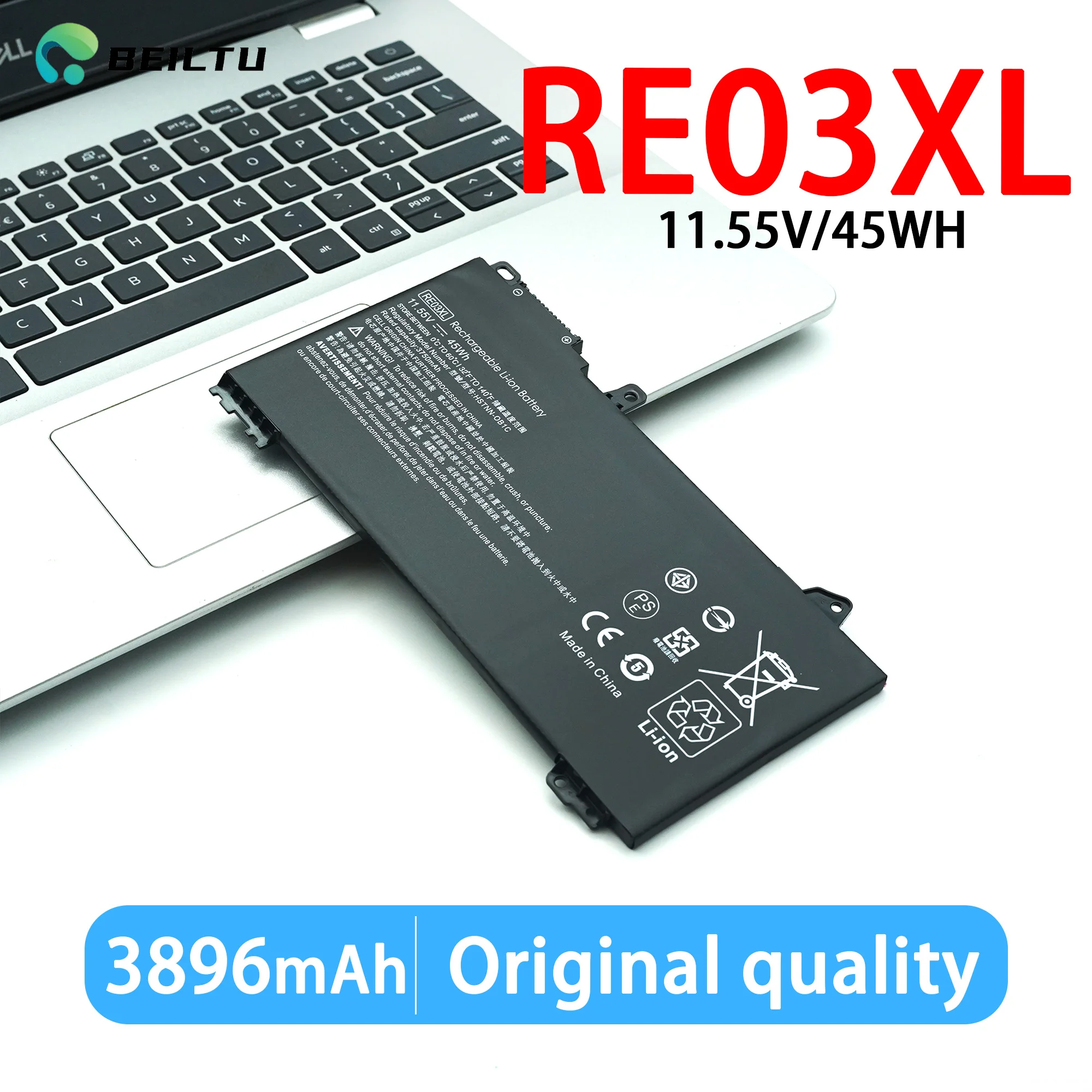 RE03XL batería del ordenador portátil para HP ProBook 430 440 445 450 455R G6 430 440 445 450 G7 Series 45Wh HSTNN-OB1C L32407-AC1 L32656-005
