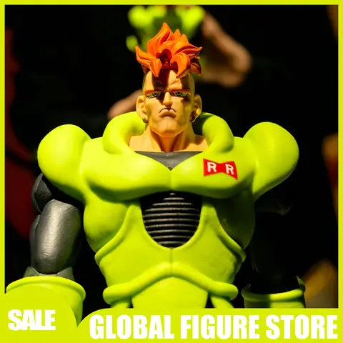 30 cm Dragon Ball Android 16 Super Saiyan GK stående pose figur Anime staty modell skrivbordsdekoration samlarleksaker gåvor 6 best sales Android 16-figur - №2