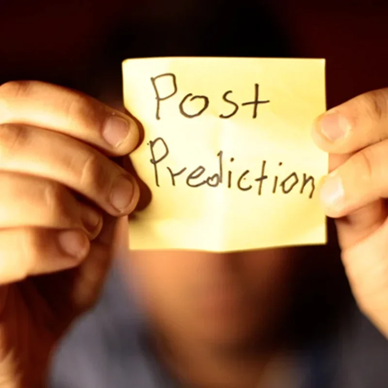 Post Prediction by Magic from Greece Close up Magic Tricks Mentalism Magia Magie Magicians Prop Illusion Gimmick Accessory