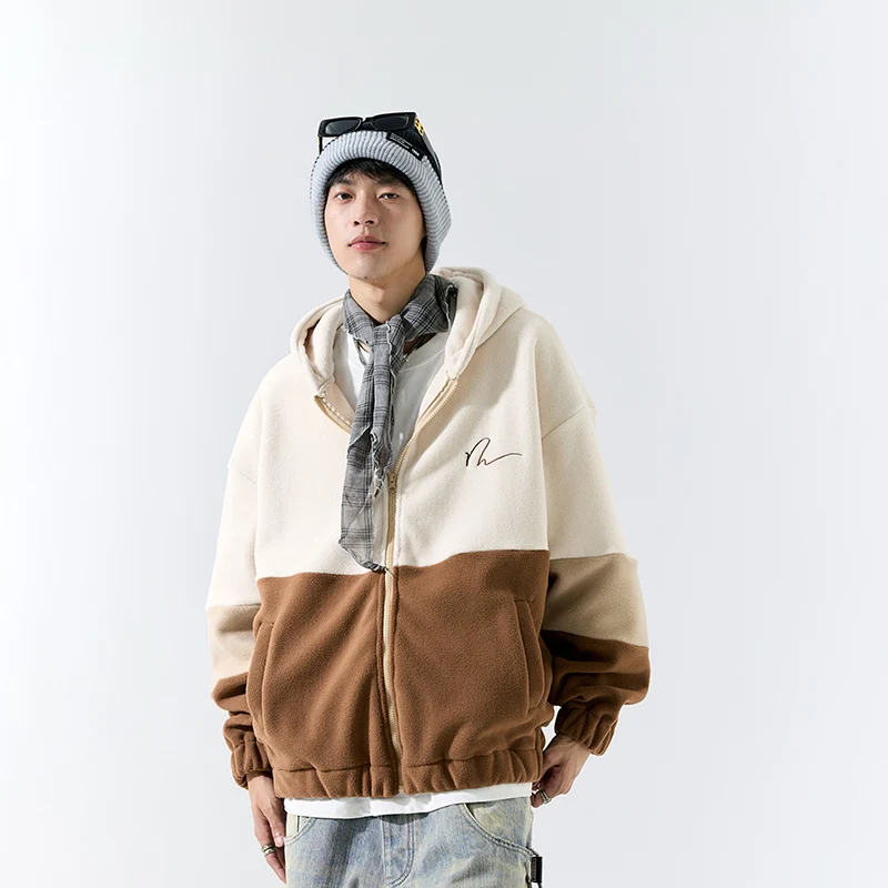 

Мужская повседневная куртка-кардиган на весну-осень 2025: Новинка, тренд, свободный крой, с капюшоном, из полиэстера, комфортная, с открытыми рукавами