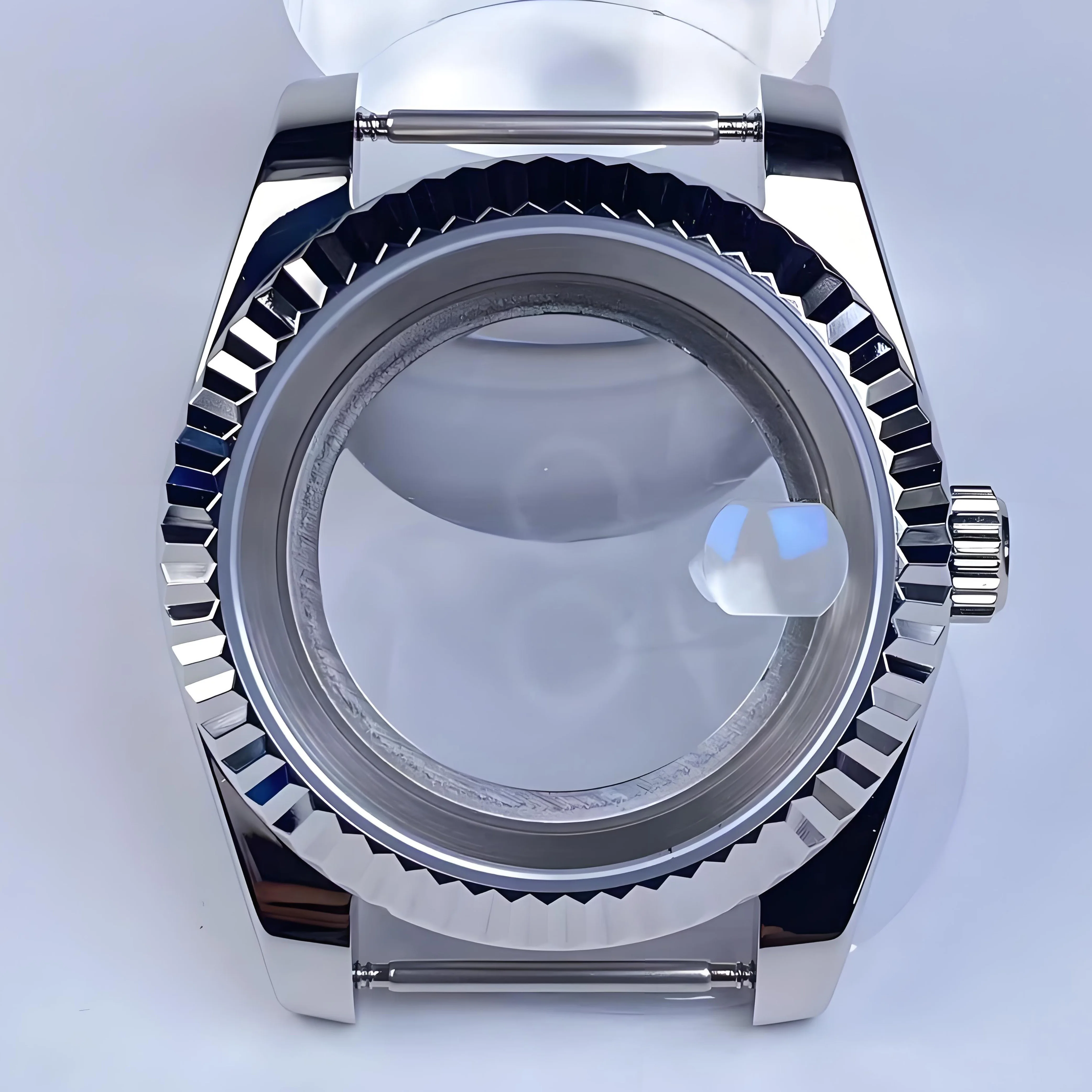 NH35 case 36mm-41mm Case Stainless Steel Sapphire Glass fit NH35 NH36 Movement 28.5mm/30.8mm Dial Date case Watch Accessories