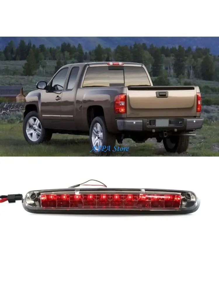 

U13C For Chevy Black LED Third 3rd Rear Brake Stop Tail Light