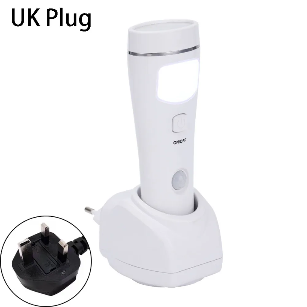 

Многофункциональный светодиодный фонарь 4-в-1: аварийный светильник, ночник с датчиком движения, перезаряжаемый фонарик