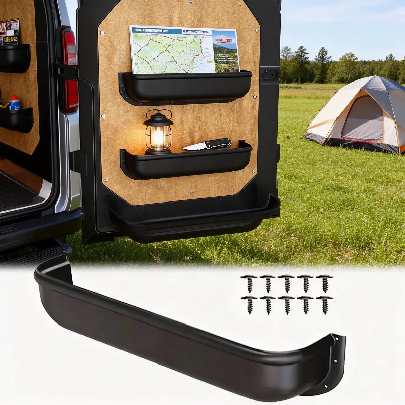 

Car Door Handle Storage Box For Van Camper Universal Fit Door Panel Tray Armrest Organizer Car Accessories Storage Box Durable