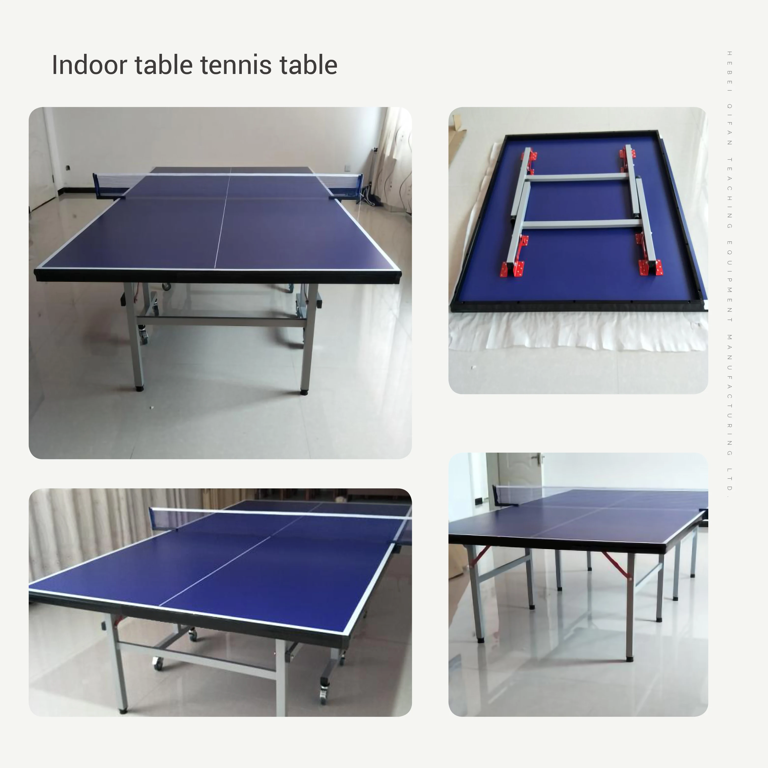 Indoor Table Tennis Table With Top Quality view 5