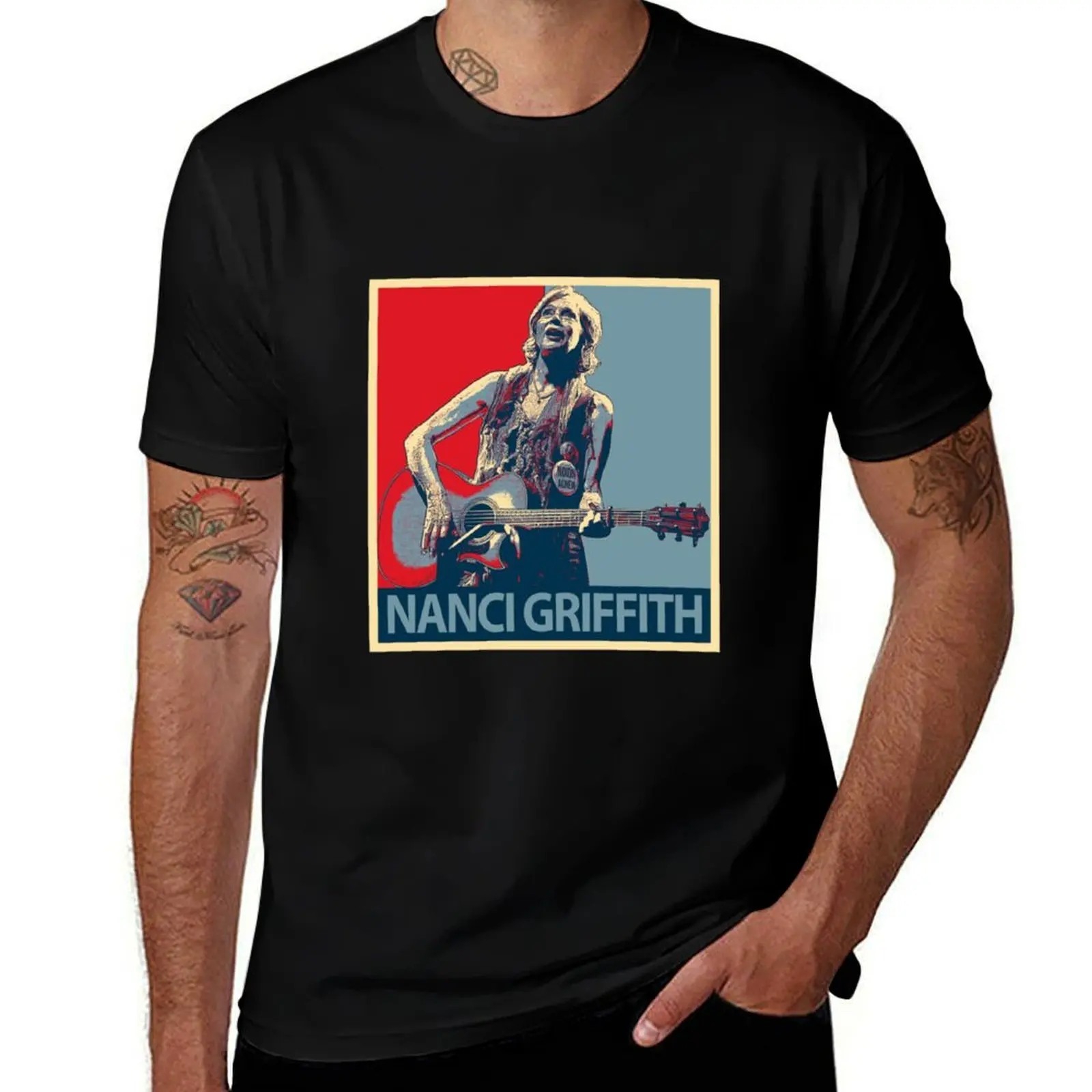 Nanci Griffith Essential T-Shirt Plus Size Loose Fit T-Shirt
