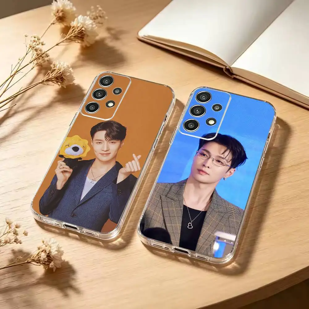 Mainland Chinese singer-LAY  Phone Case Soft Transparent TPU Case For Samsung S25,S24,S21,S22,S23,S30,Ultra,S20,Plus