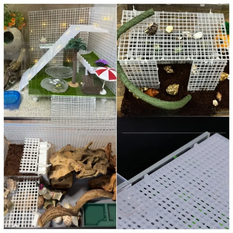 

Сетка-перегородка для аквариума DIY: для лазания крабов, прыжков, декораций и разделения зон. Оборудование для декора аквариума.