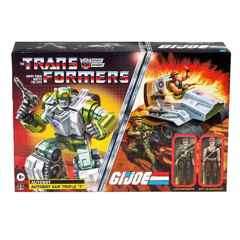 Em estoque hasbro transformadores brinquedos clássicos g1 kup usmc transformador robô figura de ação modelo coletar hobbies brinquedos presente do feriado
