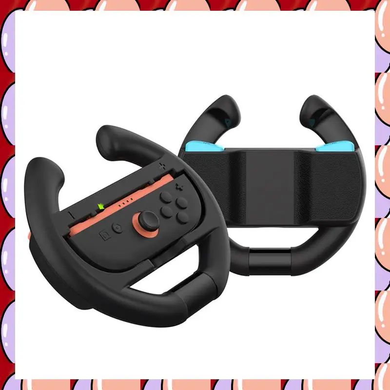 A72Z 4 Uds para Nintendo Switch 2 Mario Kart juegos volantes de carreras para Switch 2 Joycon controlador Accesorios