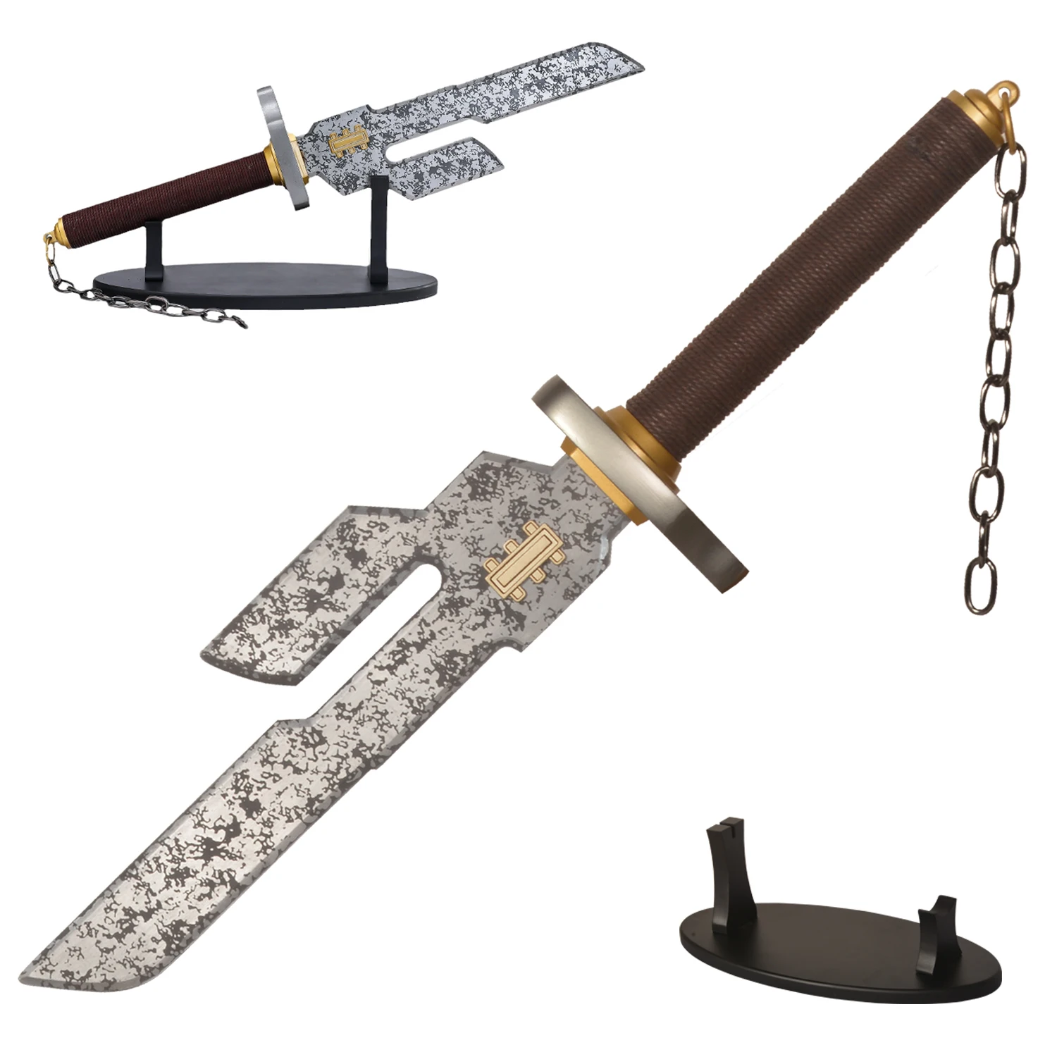 

Fushiguro Toji Sword Cosplay Weapons Sword Real Metal with Display Stand