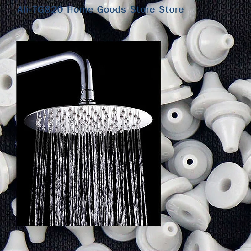 

[TG820]50pcs Rubber Silicone Nozzle Nipple Replacement Part Spray Water Outlet Top Spray Parts Shower Accessories
