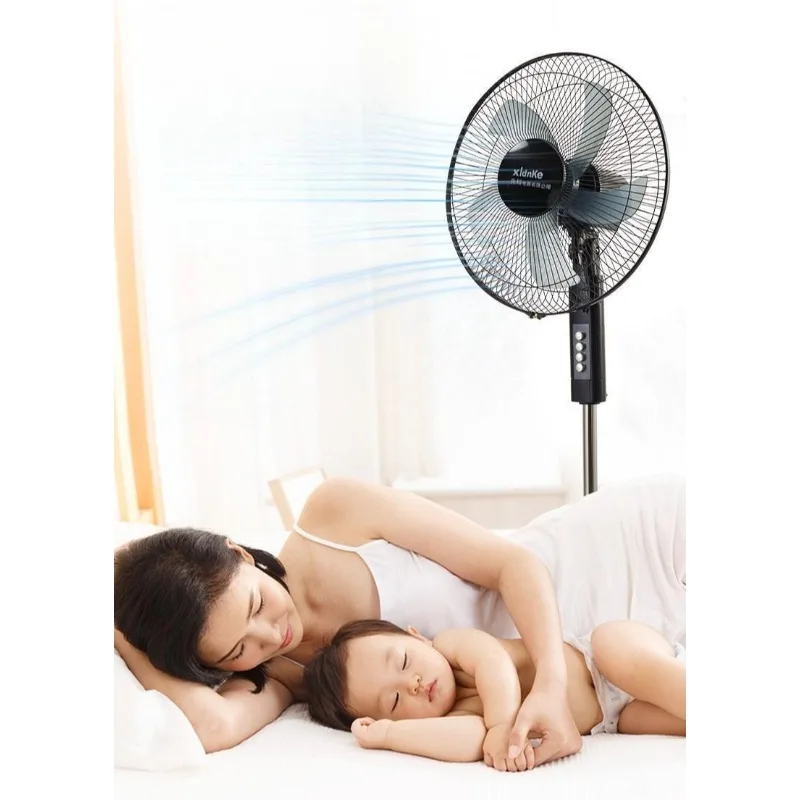 

Household Floor Appliances Fan Large Wind Electric Fan Powerful Energy-saving and Soft Sound, Vertical Floor-to-ceiling