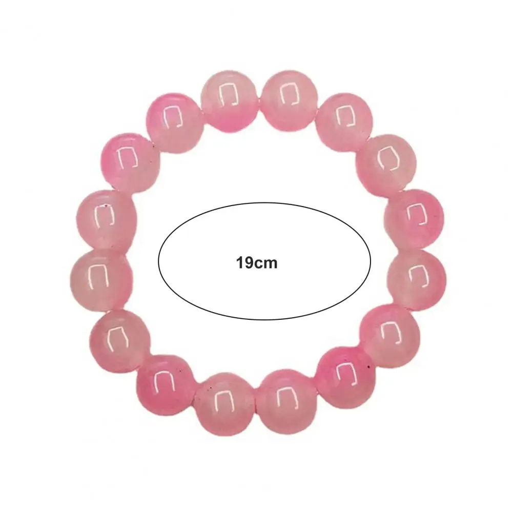 Attractive Charm Bracelet  Contrast Color Ornament Wrist Bracelet  Female Beaded Bracelet