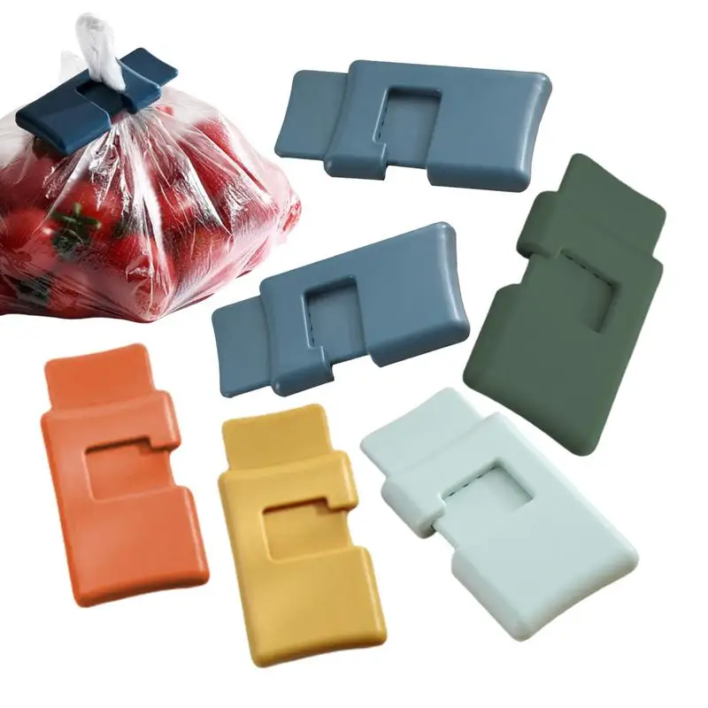 

Bread Bag Closures Food Bag Squeeze Clips 6pcs Chip Bag Clips Food Bag Sealing Tool For Dried Fruit Food Snack Kitchen