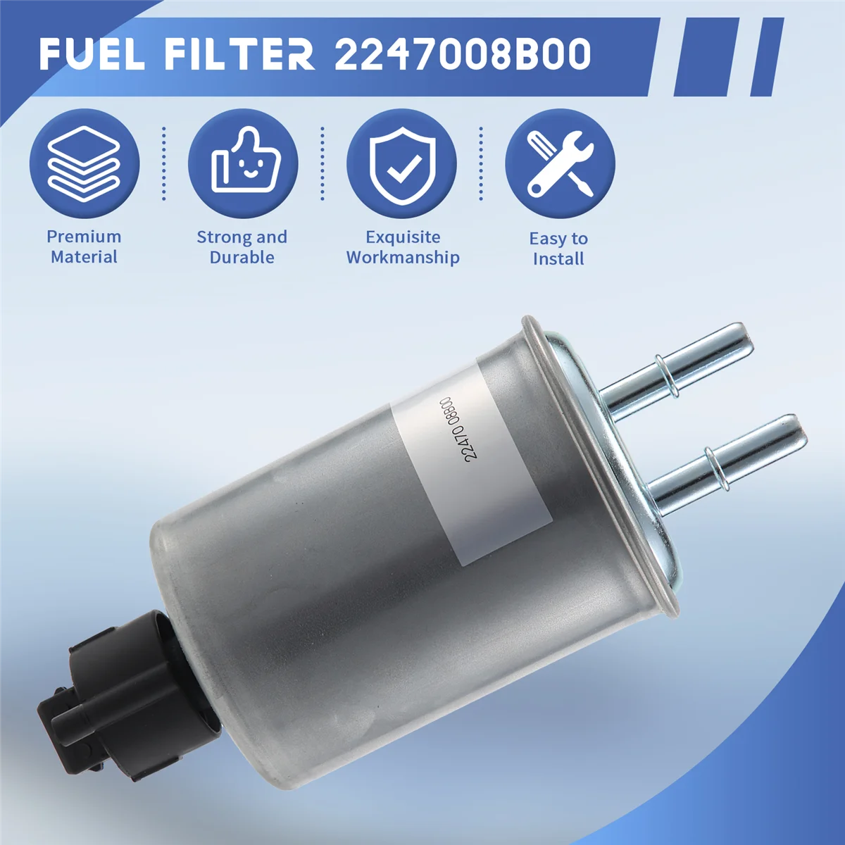 Car Air Transport Water Separator Fuel Filter for Ssangyong Rexton Kyron 2247008B00—L49A