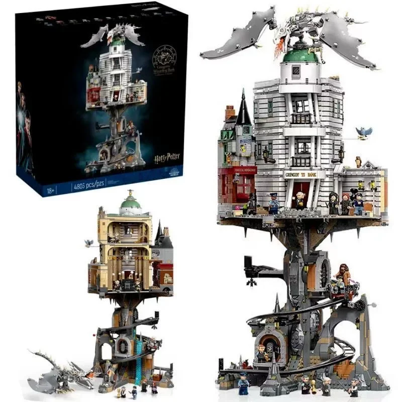 

Disney 76417 Building Blocks Ironbelly Dragon Gringotts Collectors Edition 4803 Pcs Party Favors Gift For Kids And Adults