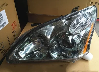 مجموعة المصابيح الأمامية RQXR لكزس LX470 2003-2007 #2