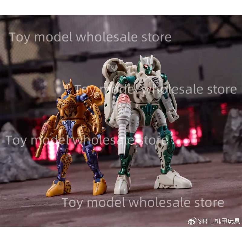 [متوفر الآن مع مكافأة] شخصية روبوت التحول T0YS BW RT-04 RT04 Tigatron ZHOU HU Beast Wars