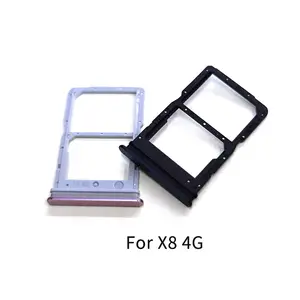 Bilashmart Huawei Honor X8 X8a SIM Card Tray Slot Holder Adapter Socket Repair Parts