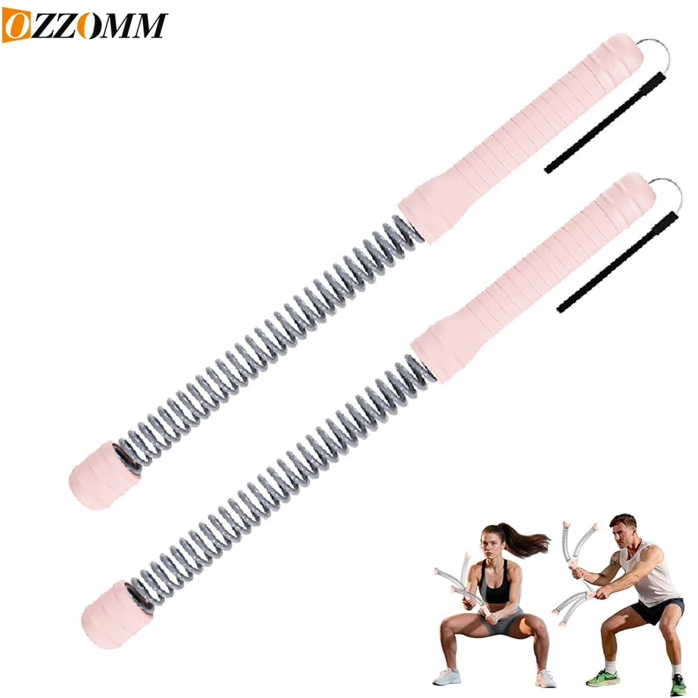 2本セット-ウェイト付きロープレスバトルロープ-13kg-滑り止めグリップ付き、hiit、カーディオ、筋力トレーニング用ポータブルホームジムワークアウトロープ