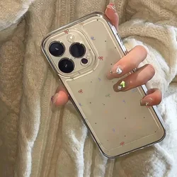 For Samsung Galaxy S26 S25 S24 S23 S22 Ultra FE A17 A37 A57 A16 A55 A54 A56 A15 A35 A36 A34 Case Colorful Small Bow Phone Cover