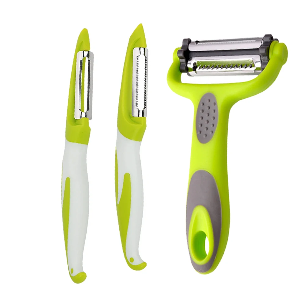 Vegetable Slicer Peeler Knife Carrot Potato Fruit Shred Grater Gadgets Stainless Steel Peeler Zester Razor Sharp Cutter Kitchen