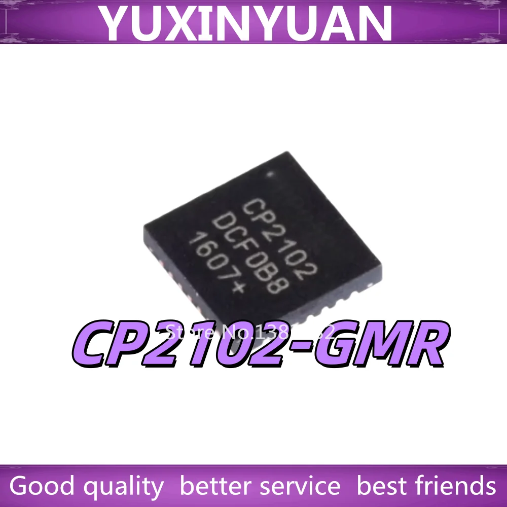 (5PCS)100% New CP2102-GMR CP2102 Usb-to-uart bridge controller