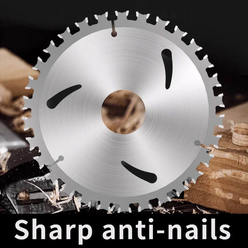 

5inch 40-Tooth Nail-Resistant Woodworking Saw Blade Circular Saw Blade Suitable for Wood Saw Blade Hardware Tool Accessories