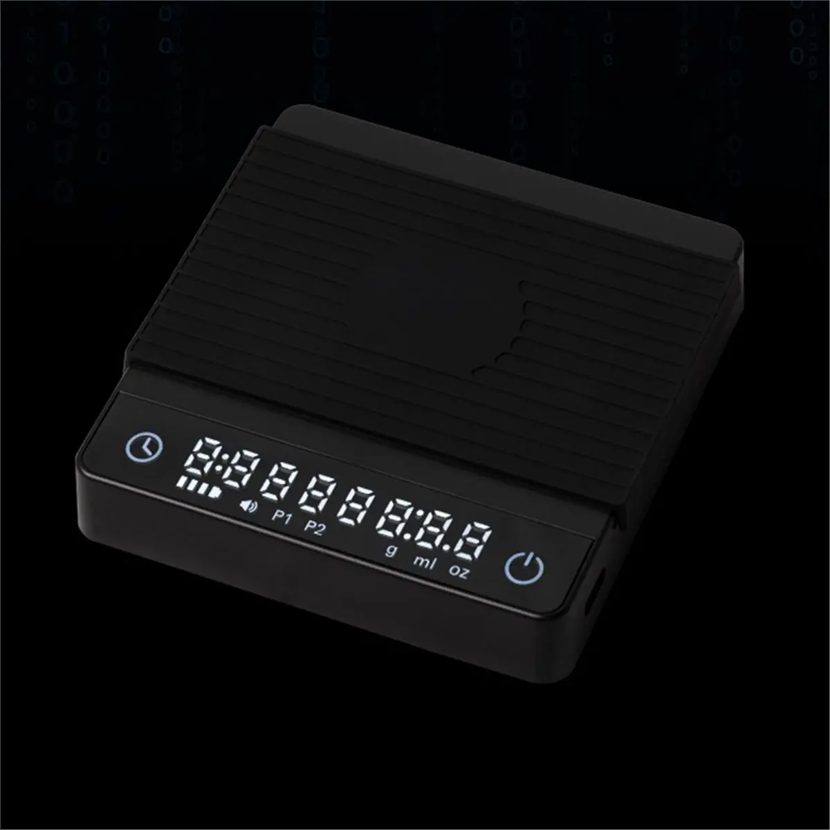 New Electronics Mini Espresso Coffee Electronic Scale Portable Special Hand-Brewed Coffee Bean Scale Timing Weighing Device