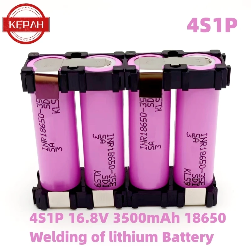 2S1P 3S2P 4S1P~5S2P 6S2P 18650-35E battery pack custom 18650-35E battery welding 3500mAh / 7000mah battery pack 7.4V to 25.2v