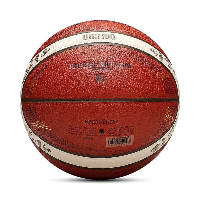 2025 Molten Basketball Balls High Quality Official Size 7 PU Indoor Outdoor Men Basketball Training Match Game Baloncesto