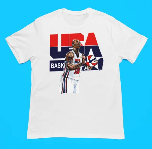 Bryant Dream Team USA Basketball 2024 Premium Blend Jersey T-Shirt