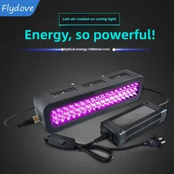 Air Cooled LED UV Lamp 365nm 395nm 405nm Led High Power Ultraviolet Solid Ink Paint Green Oil Printing Plate Flaw Detection