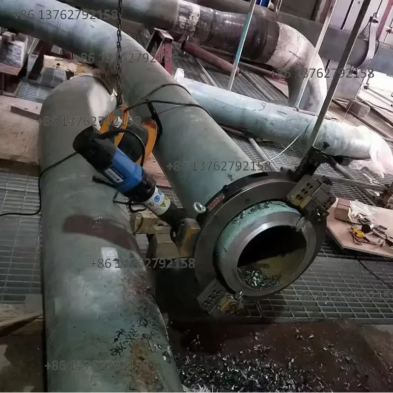【2026】 OCE-660 Electric Driven OD Mounted Orbital Steel Pipe Beveling Machine 20