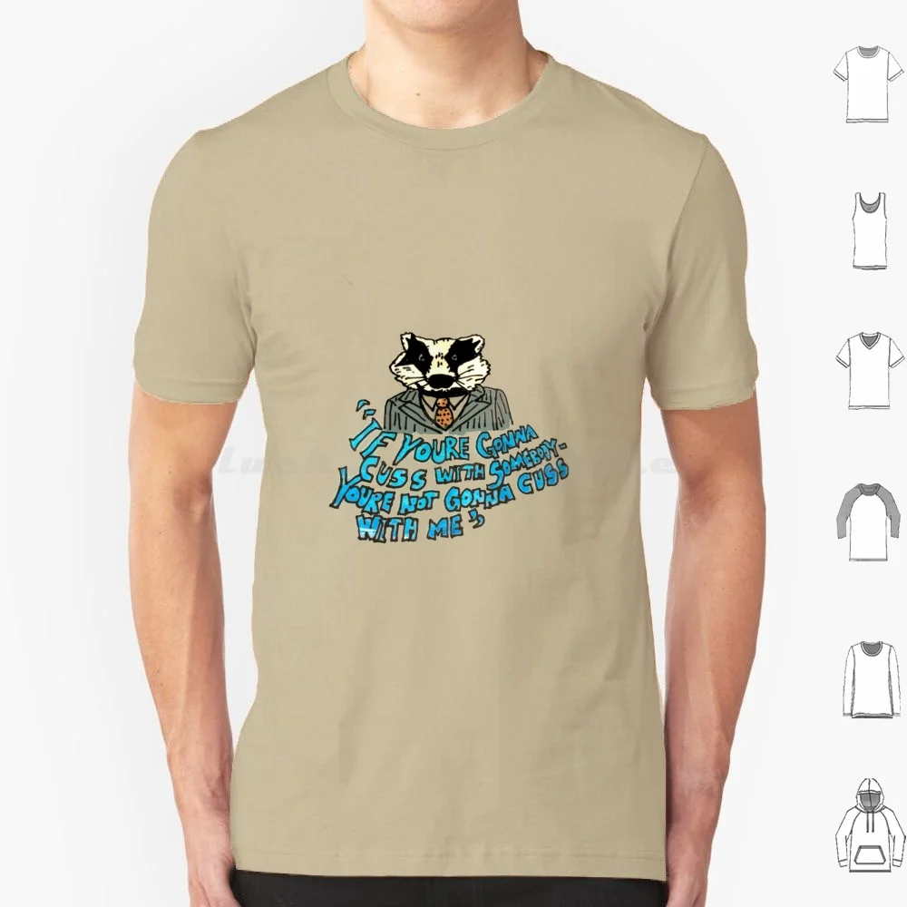 

Футболка Fantastic Mr Badger из хлопка для мужчин и женщин с принтом «сделай сам» Royal Tenebaums Wes Anderson Life Aquatic Moonrise Kingdom Rocket