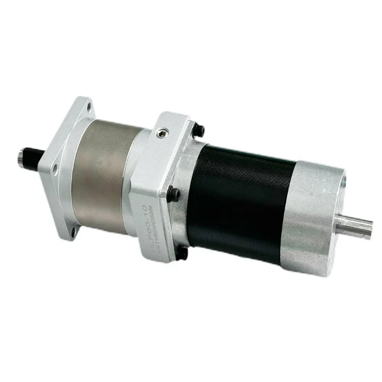 Custom 60MM DC Motor Gyar Boxs Permanent Magnet 24V To 12V Reducer 450RPM 3N.m 100W Motor Planetary Gear