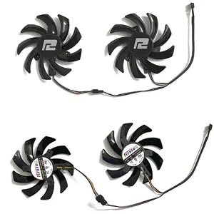 4-pin fdc10h12s9 c t129215bu rx 5700 5500 5600 xt fan grafik kartı powercolor erkek rx 6700xt 6600xt 6600xt 6600, savaşçı, 85mm En çok satılan 12 ekran kartı, rx-5500 - xt-no. 4