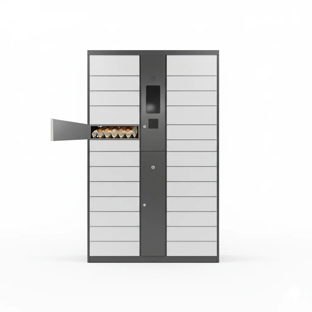 Community Fresh Self-service Vending Locker with Cloud System