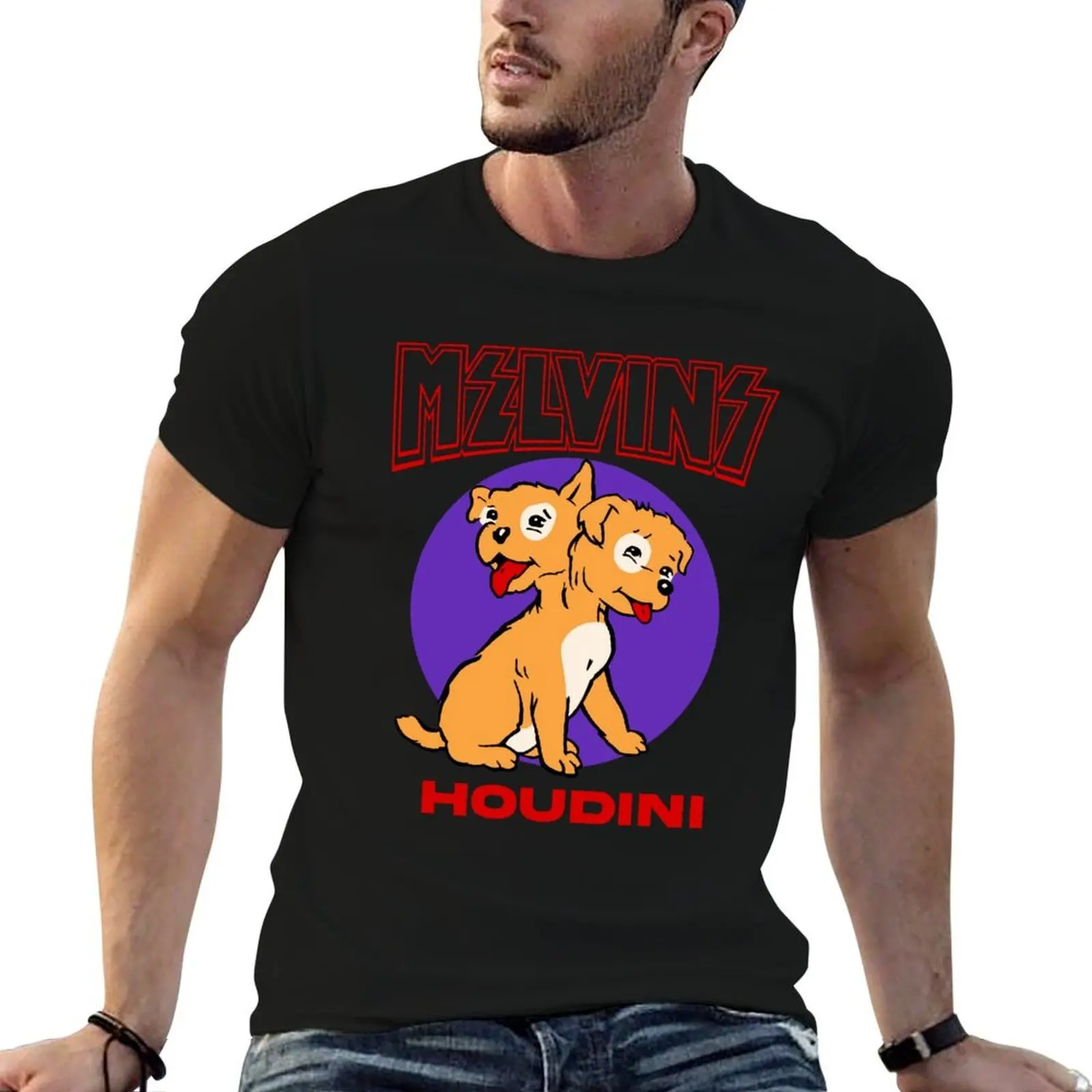 

two-headed man Houdini, Melvins puppy g for shirt t shirts men T-Shirt t cotton 100% men