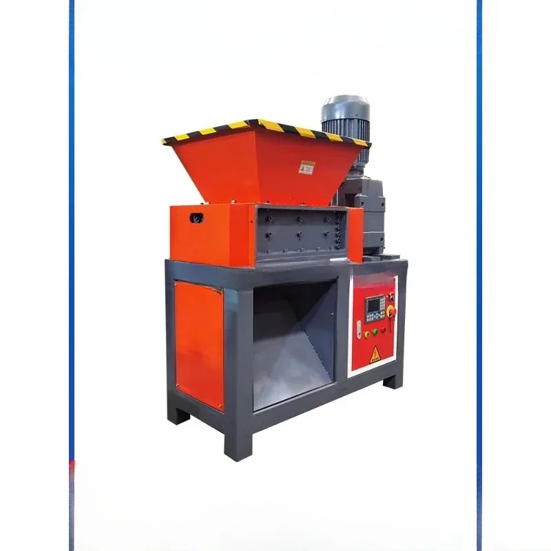 

Small single and double axis metal waste paper rubber wood domestic waste plastic crushing multi-functional shredder