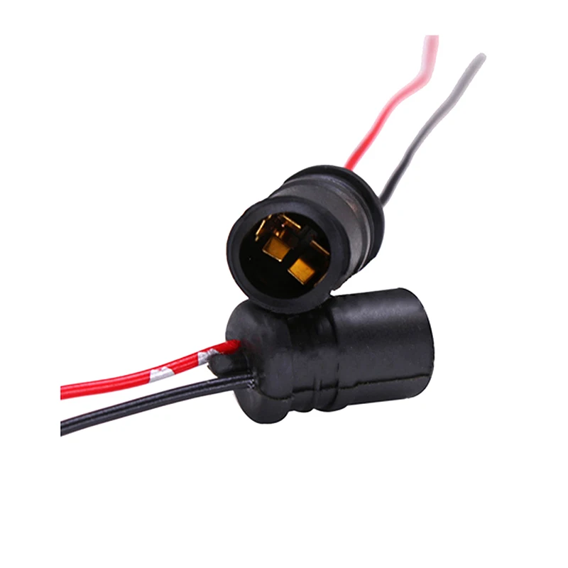 T10 السيارات سيارة موصل مقبس تمديد تيار مستمر 0 فولت ~ 12 فولت ضوء لمبة المقبس W5W 168 194 للسيارات الشاحنات قوارب قاعدة مصابيح تركيبات